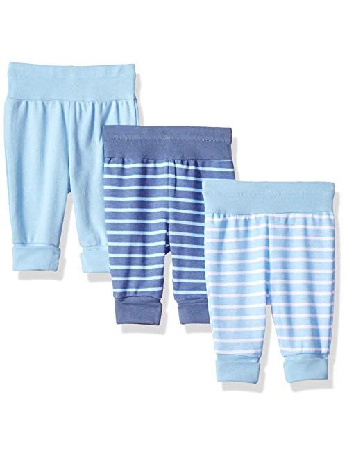 Hanes Ultimate Baby Flexy 3 Pack Adjustable Fit Knit Jogger Pants