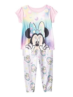 Girls Little Minnie Mouse Pajama Set