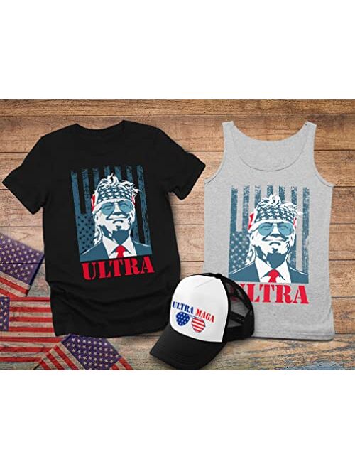 Tstars Donald Trump Shirt Murica 4th of July Patriotic American Party USA T-Shirt