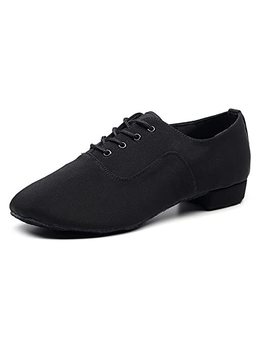 Msmax Men Ballroom Dance Shoes Women Latin Modern Salsa Dance Teaching Shoes