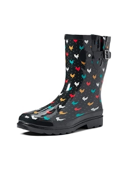 Waterproof Mid Rain Boot