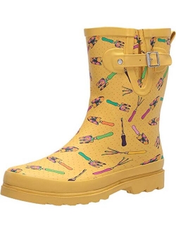 Waterproof Mid Rain Boot