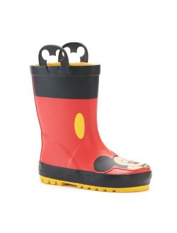 Disney's Mickey Mouse Toddler Boys' Waterproof Rain Boots