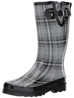 Printed Tall Waterproof Rain Boot
