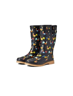 Printed Tall Waterproof Rain Boot