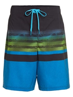 Men's Standard Swim Trunks, Shorts with Drawstring Closure & Elastic Waistband