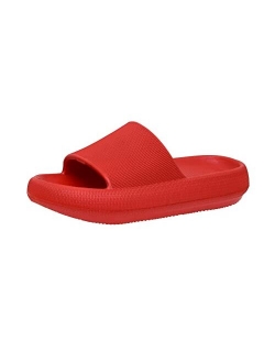 Women's Feather recovery slide sandals with  Comfort