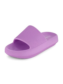 Women's Feather recovery slide sandals with  Comfort