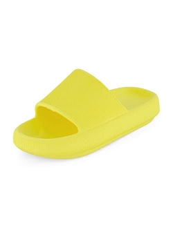 Women's Feather recovery slide sandals with  Comfort