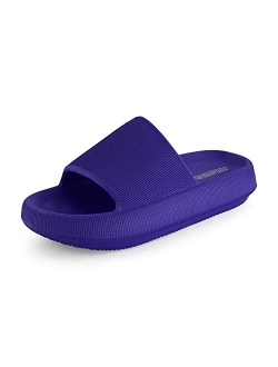 Women's Feather recovery slide sandals with  Comfort