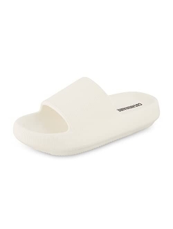 Women's Feather recovery slide sandals with  Comfort