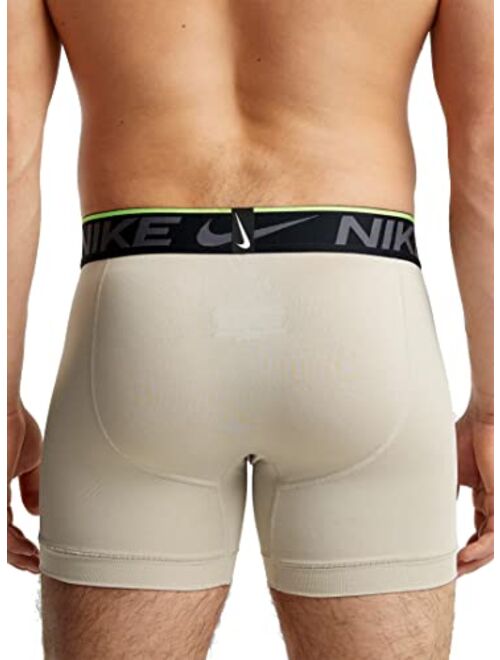 Nike Men`s Dri-Fit Breathe Micro Boxer Briefs 2 Pack