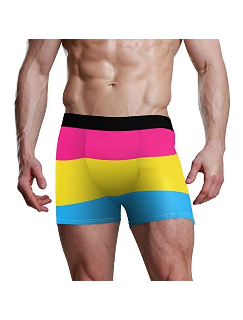 Glaphy Mens Underwear Breathable Mens Boxer Briefs for Men, S M L XL XXL