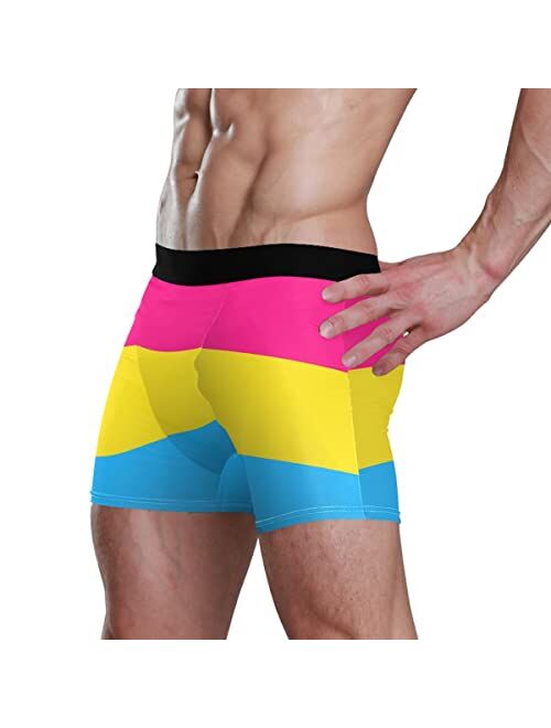 Glaphy Mens Underwear Breathable Mens Boxer Briefs for Men, S M L XL XXL