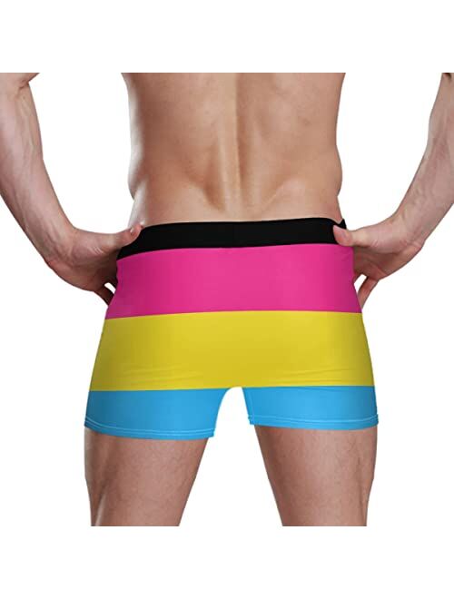 Glaphy Mens Underwear Breathable Mens Boxer Briefs for Men, S M L XL XXL