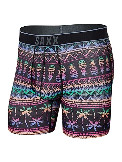 SAXX Underwear Co. SAXX DROPTEMP COOLING HYDRO Boxer Briefs Mens Aquatic Underwear - Swim Trunks, Board Shorts, Spring