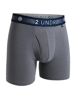 2UNDR Men's 6" Flow Shift Boxer Briefs