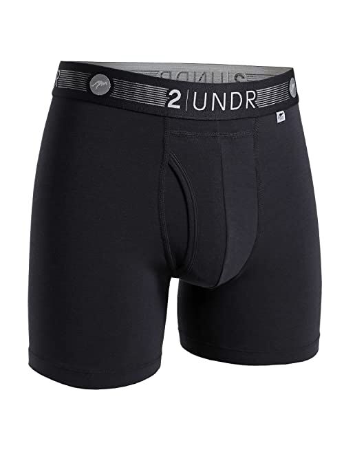 2UNDR Men's 6" Flow Shift Boxer Briefs