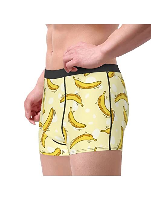 Frcavbin Mens Boxer Brief Comfortable Brief Novelty Underwear Fashion Knickers