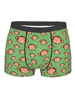 Frcavbin Mens Boxer Brief Comfortable Brief Novelty Underwear Fashion Knickers