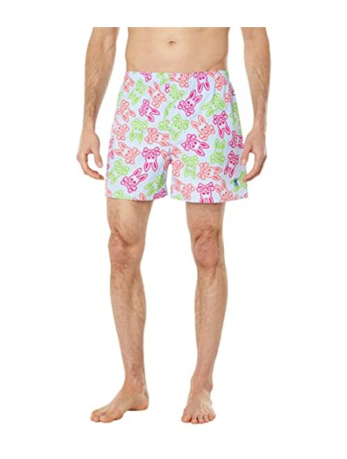 Psycho Bunny mens 100% Cotton Wovens Boxer - Single Pack