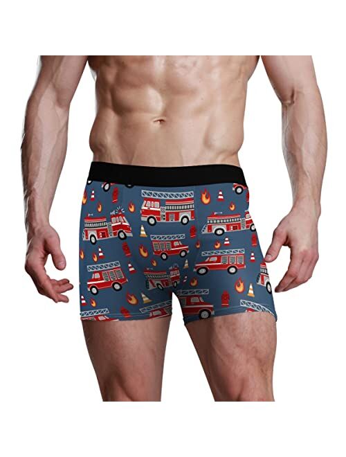 Glaphy Men's Underwear Boxer Brief Breathable Boxers Trunks for Men, S M L XL XXL