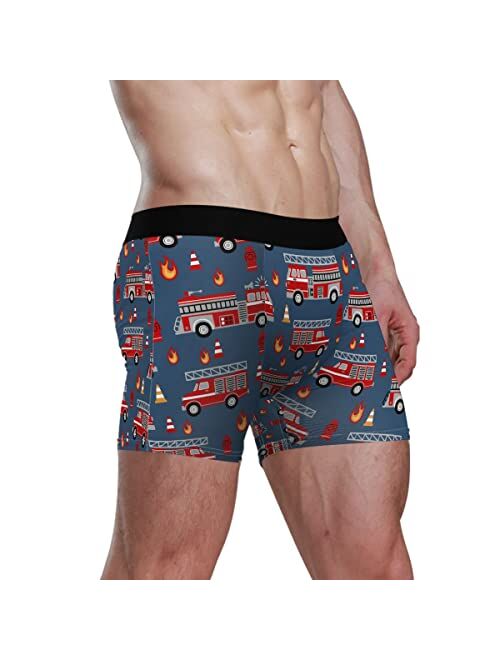 Glaphy Men's Underwear Boxer Brief Breathable Boxers Trunks for Men, S M L XL XXL