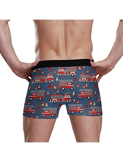 Glaphy Men's Underwear Boxer Brief Breathable Boxers Trunks for Men, S M L XL XXL