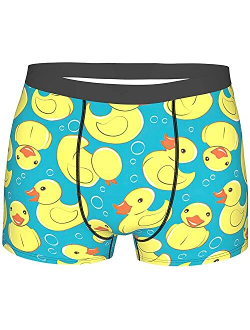 SHAMZBEST Mens Boxer Briefs Men's Underwear Soft Shorts Comfortable Breathable Printed