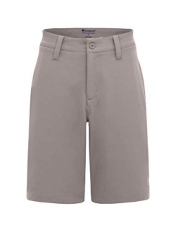 Boys Shorts Performance Woven Flat Front Golf Shorts Kids Clothes