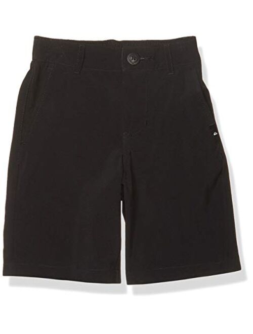 Quiksilver Boys' Union Amphibian Water Friendly 4 Way Stretch Hybrid Chino Short