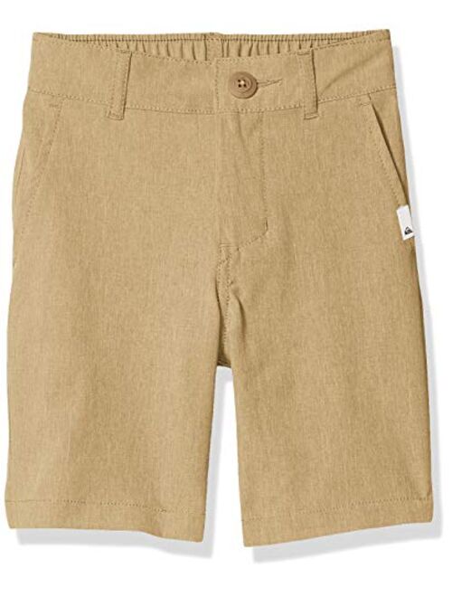 Quiksilver Boys' Union Amphibian Water Friendly 4 Way Stretch Hybrid Chino Short