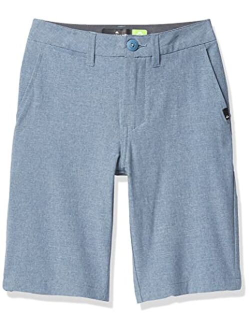 Quiksilver Boys' Union Amphibian Water Friendly 4 Way Stretch Hybrid Chino Short