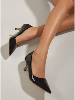 Minimalist Stiletto Court Heels