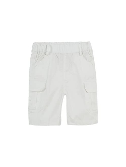 Mud Kingdom Little Boys Twill Cargo Shorts Summer Holiday