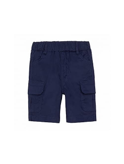 Mud Kingdom Little Boys Twill Cargo Shorts Summer Holiday