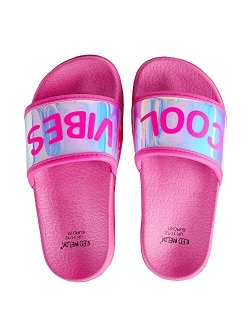 Undercover Kids Summer Sliders Childrens Pool Beach Slip On Flip Flop Sandals