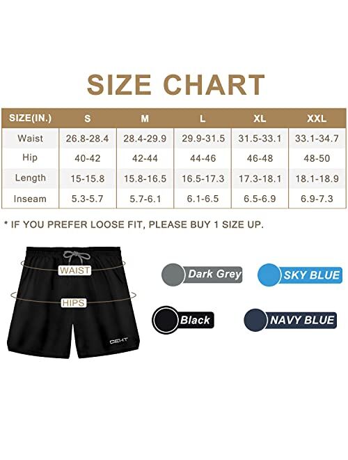 Wangdo Men's 5" inch inseam Workout Shorts Mesh Shorts Athletic Gym Running Training Bodybuilding Jogger Shorts for Men with Pockets