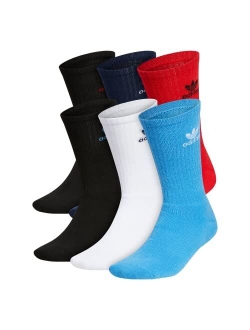 unisex-adult Trefoil Crew Socks (6-pair)