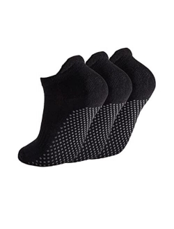 Breslatte Grip Socks for Women Pilates Non Slip Socks Womens Pilates Socks with Grips for Women Grippers Socks No Slip Socks Women