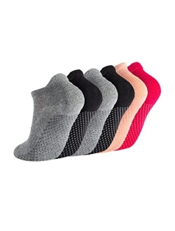 Breslatte Grip Socks for Women Pilates Non Slip Socks Womens Pilates Socks with Grips for Women Grippers Socks No Slip Socks Women