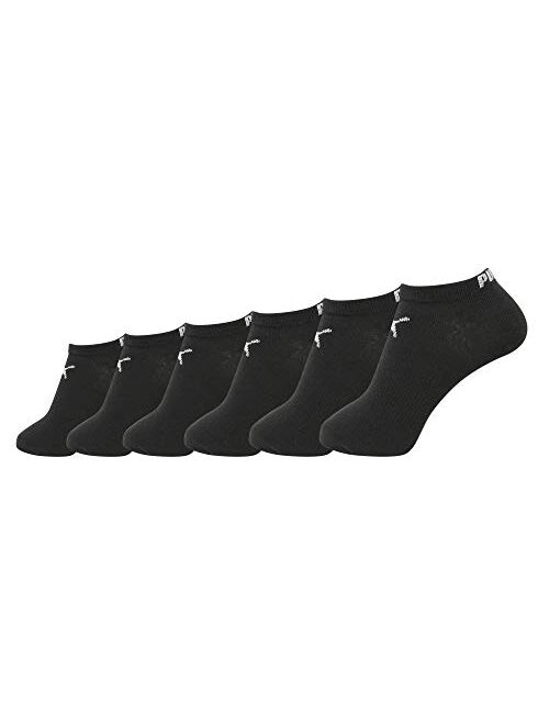 PUMA womens 6 Pack Low Cut Socks