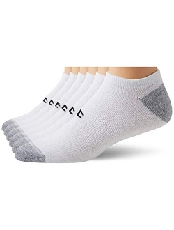 Men's Double Dry 6 Or 12 Pack Cotton-rich No Show Socks