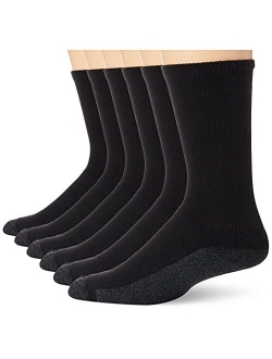 Men's Max Cushion Crew Socks, Available in 6 and 12-Pair Pack