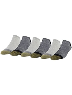 Men's 656f Cotton No Show Athletic Socks, Multipairs