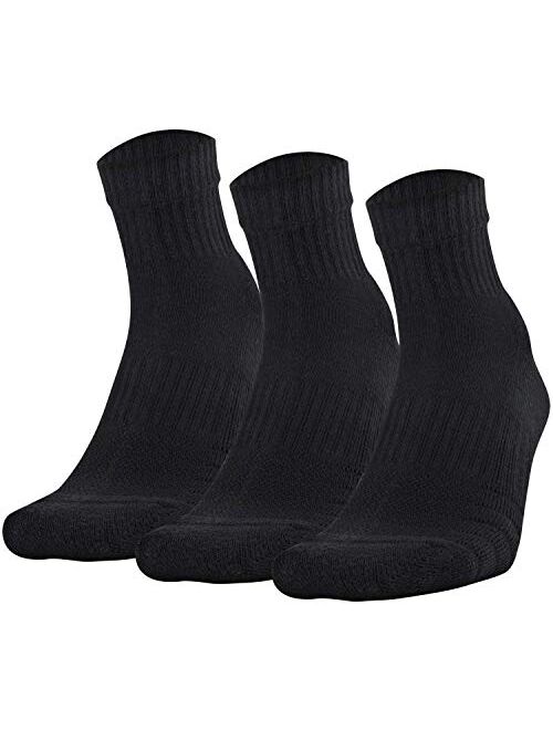 Under Armour Adult Cotton Quarter Socks, Multipairs