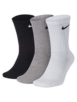 unisex-adult Unisex Nike Everyday Cushion Crew 3 Pair