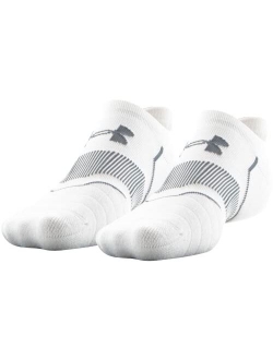 unisex-adult Golf Elevated Performance No Show Tab Socks, 2-pairs