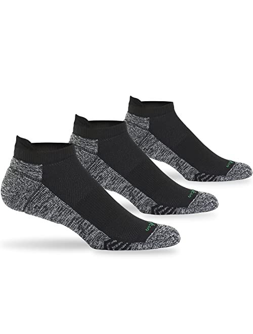 Burlington Mens Active No Show Sock With Tab Back 3 Pair Pack