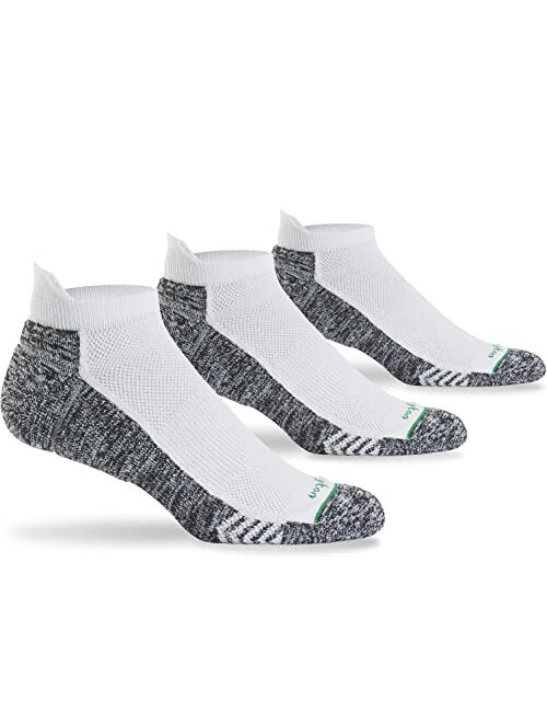 Burlington Mens Active No Show Sock With Tab Back 3 Pair Pack